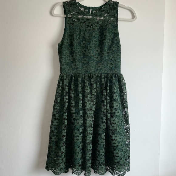 Altar'd State | Dresses | Altard State Green Lace Dress | Poshmark